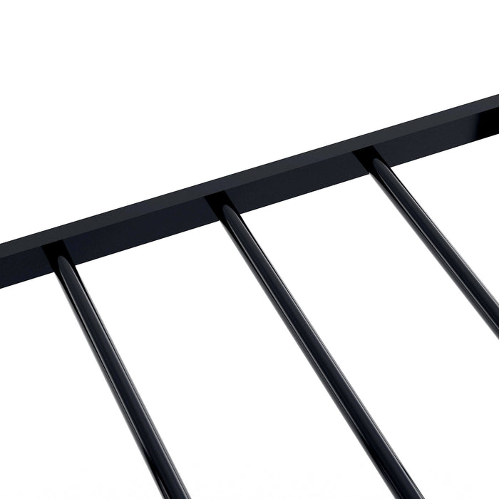 Twin Size Metal Bed Frame Headboard and Footboard Single Platform Mattress Base