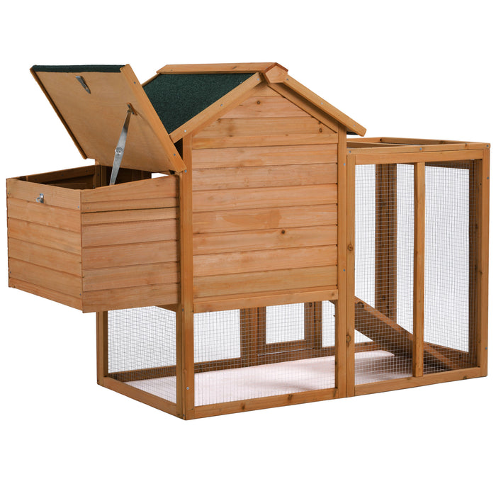 Topmax Large Outdoor Wooden Chicken Coop Poultry Cage Rabbit Hutch