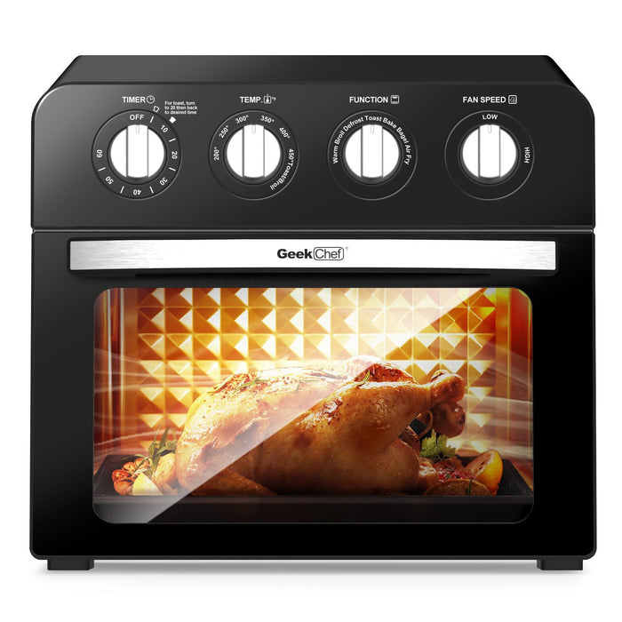 Geek Chef Air Fryer Oven Countertop Toaster Oven 3-Rack