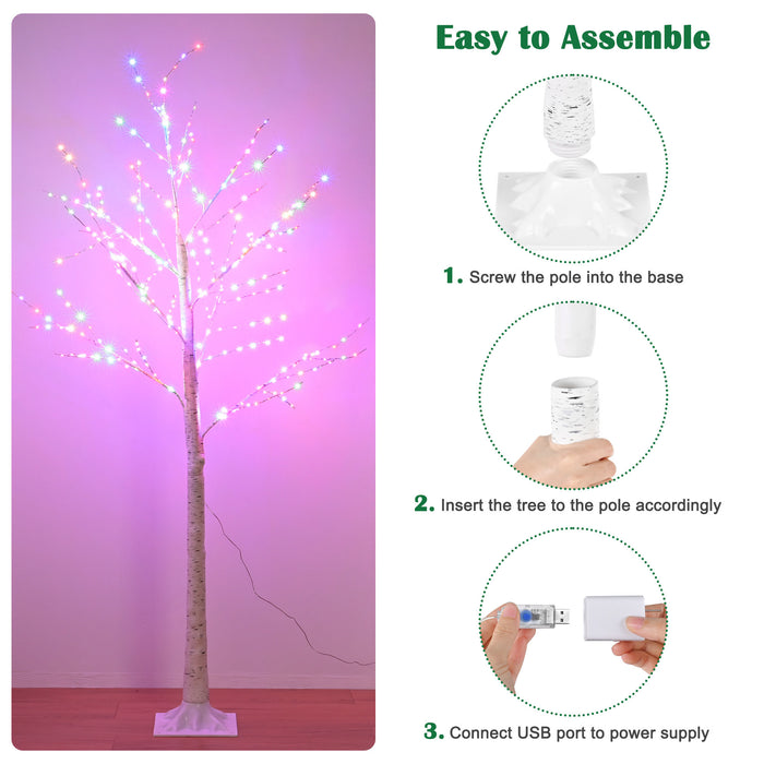 6 Ft RGB tree light