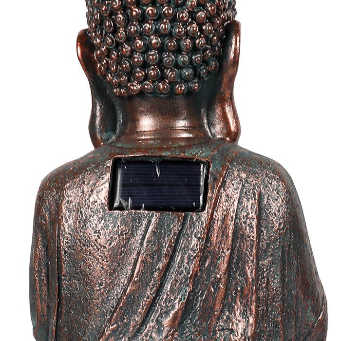 Sitting Buddha Garden Statue (Bronze)