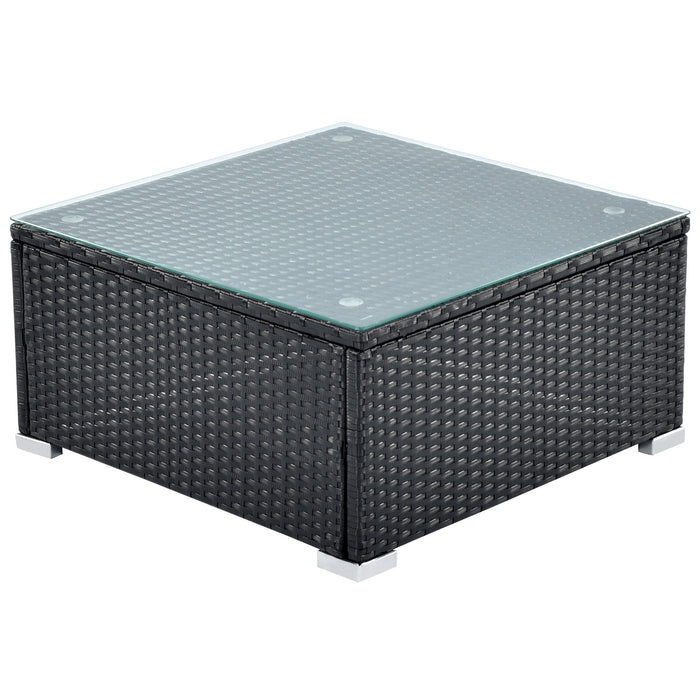 6-Piece Simple Living PE Rattan Wicker Patio Furniture