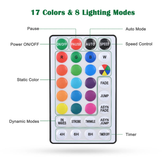 6 Ft RGB tree light