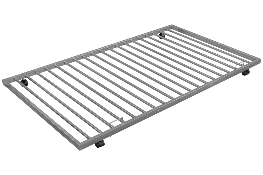Twin over twin bunk bed with trundle