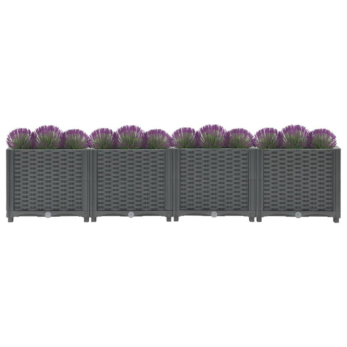 Raised Bed 63"x15.7"x15" Polypropylene