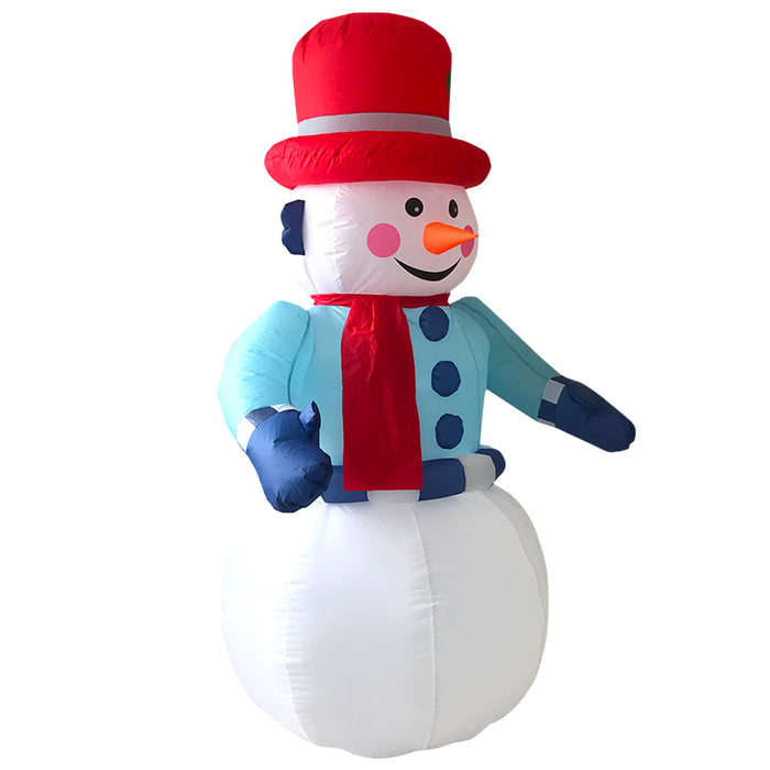 6ft Inflatable Snowman Outdoor Decoration