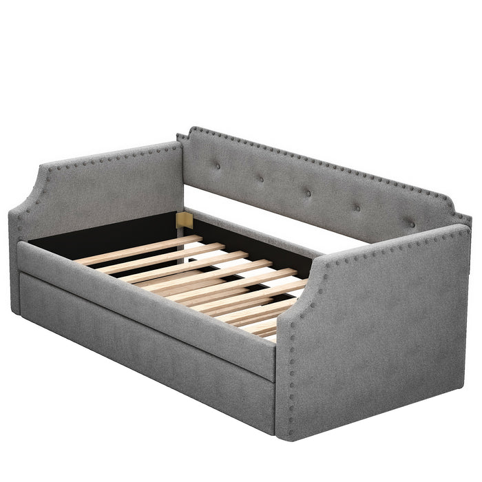 Masons Upholstered Daybed with Trundle,