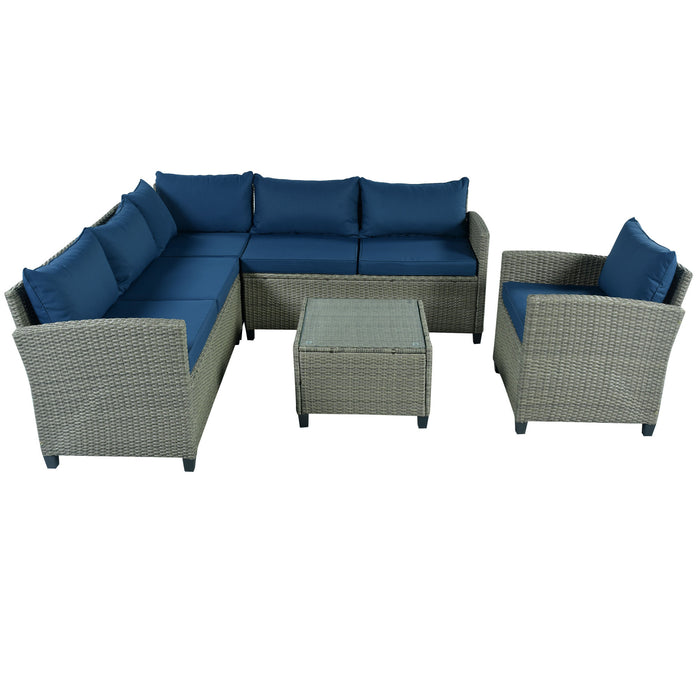 5-Piece Wicker Patio Set