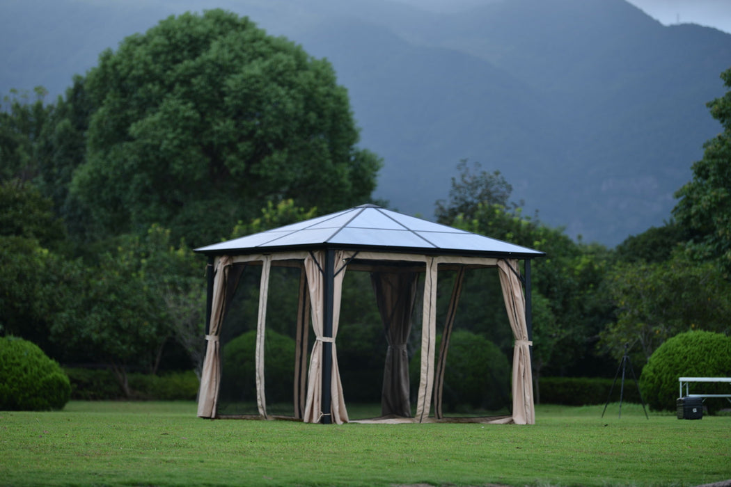 Meridian Rustproof Aluminum Patio Gazebo