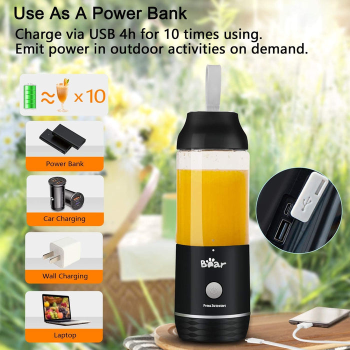 Bear Portable Blender - USB Rechargeable