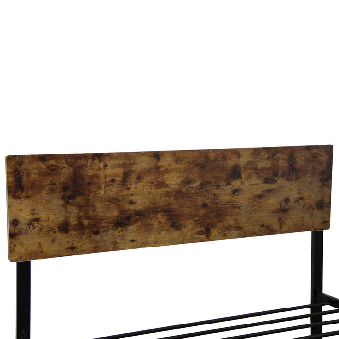 Twin Size metal bed Sturdy System Metal Bed Frame ,Modern style and comfort to any bedroom