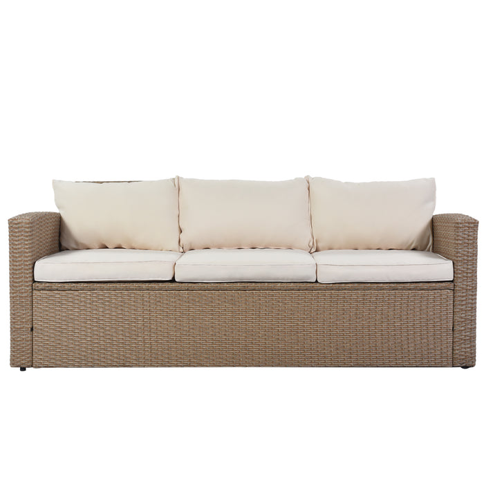 4-Piece Conversation Outdoor Patio Furniture Set