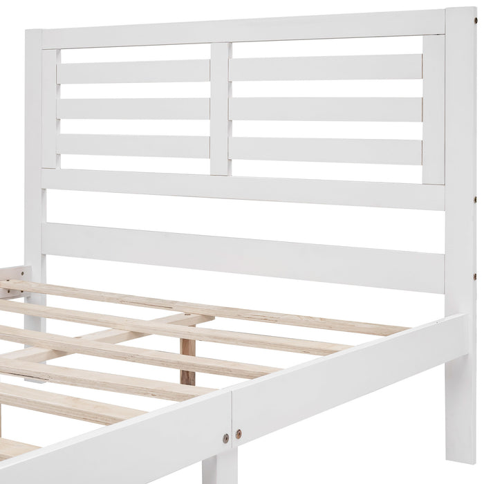 Lee Full Size Platform Bed with Drawers