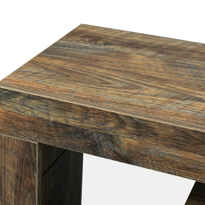 TV Stand with LED RGB Lights,Flat Screen TV Cabinet, Gaming Consoles - in Lounge Room, Living Room and Bedroom, brown