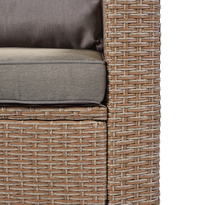 4-Piece Conversation Outdoor Patio Furniture Set