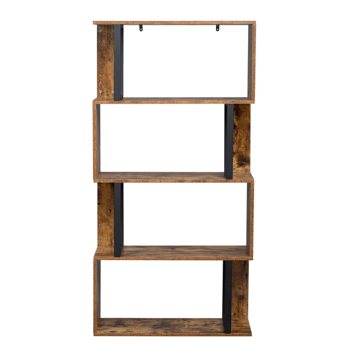 4 Tier Display Freestanding Multifunctional Decorative Storage Shelf