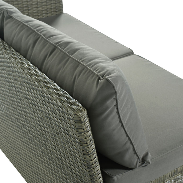 5-Piece Wicker Patio Set