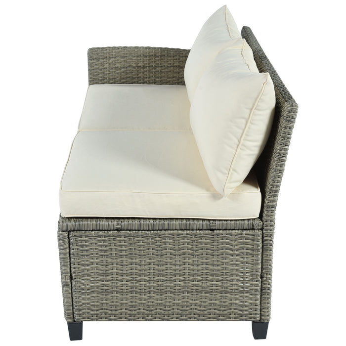 5-Piece Wicker Patio Set