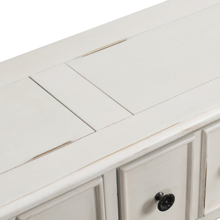 Rustic Entryway Console Table