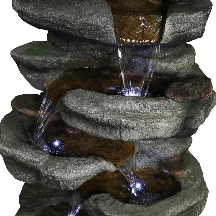 Stone Path Outdoor Water Fountain
