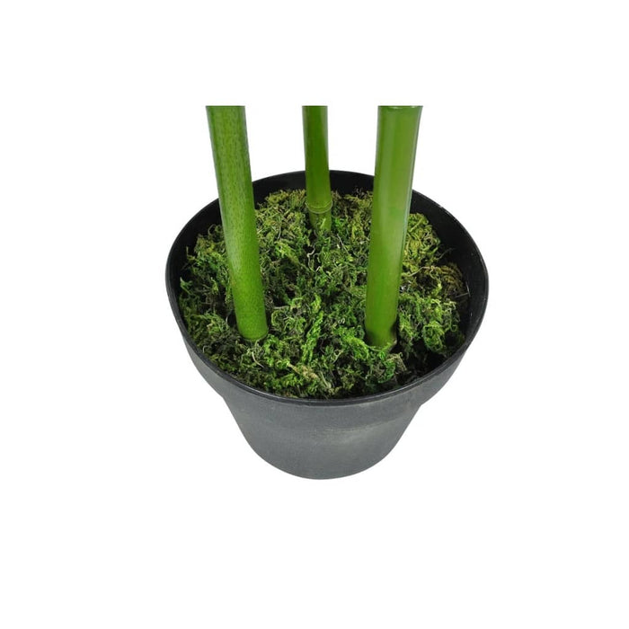 Set of 4 Bamboo Artificial Home Decor 75"