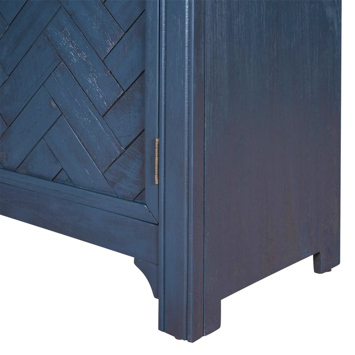 40'' Modern Console Table Sofa Table for Living Room with 2 Shelves