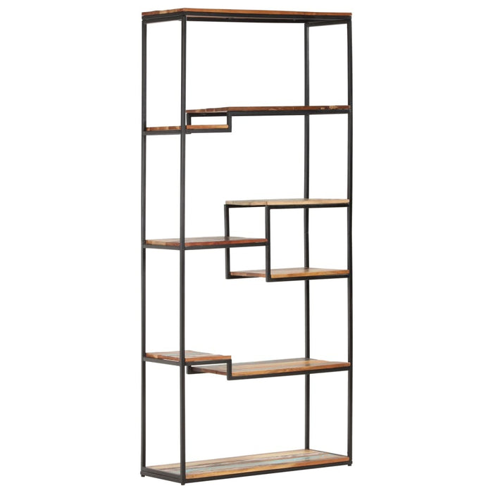 Bookcase 31.5"x11.8"x70.9" Solid Reclaimed Wood