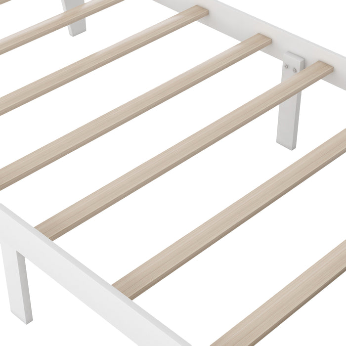 Twin Size Platform Bed with Drawer