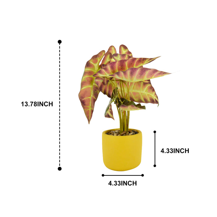 35-40cm Artificial Plants Bonsai Plant Flowers Potted Home Ornaments Table Office Decor