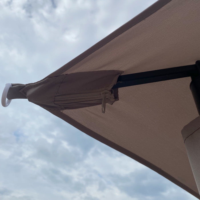 Pergolas Outdoor Shading Gazebo Tent With Curtains