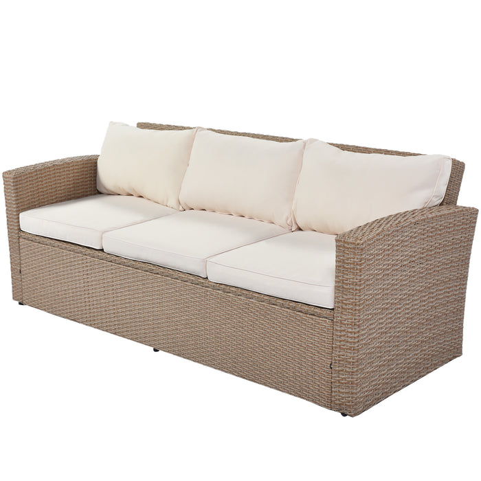 4-Piece Conversation Outdoor Patio Furniture Set