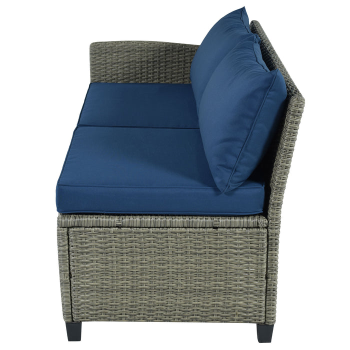 5-Piece Wicker Patio Set