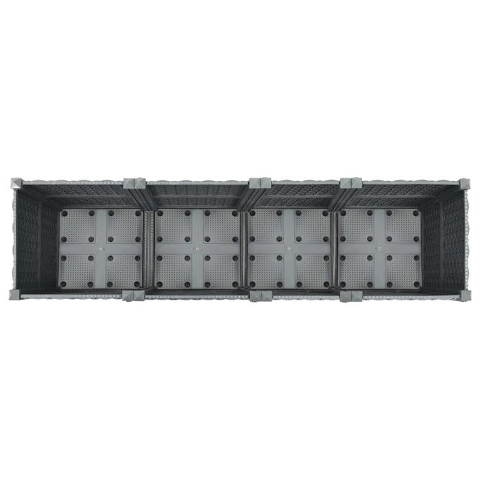 Raised Bed 63"x15.7"x15" Polypropylene