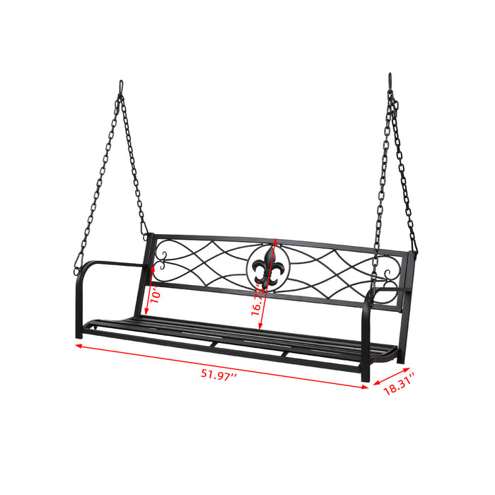 Double Seater Durable Metal Swing