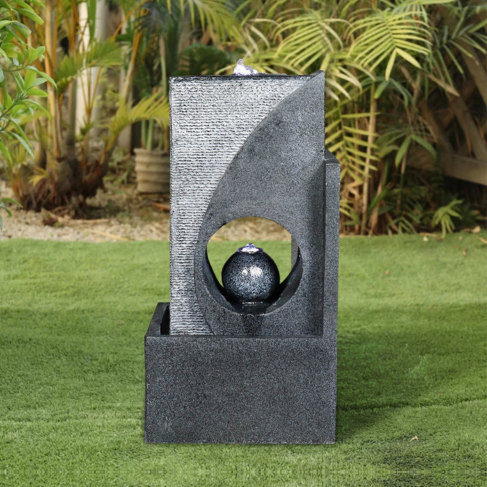 Garden Backyard Pool Modern Water Fountain 24.4inches