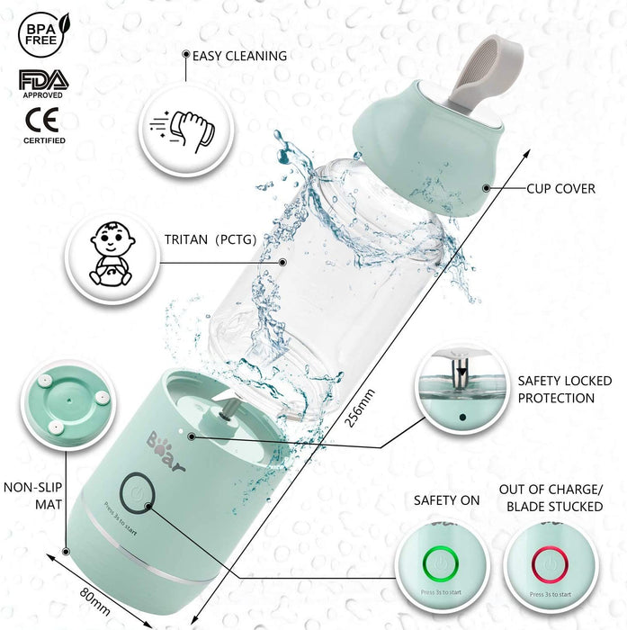 Bear Portable Blender - USB Rechargeable
