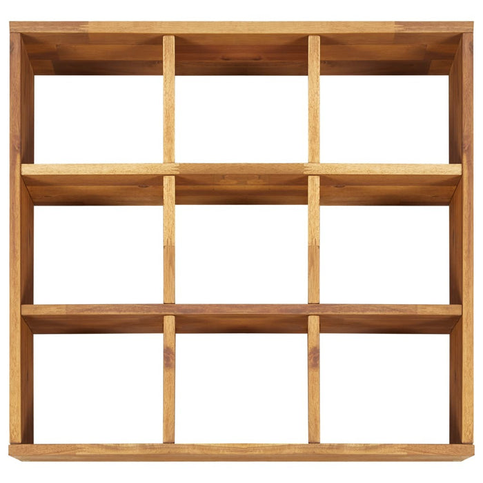 Herb Garden Raised Bed Solid Wood Acacia 23.6"x23.6"x5.9"
