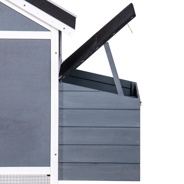 Pet Rabbit Hutch Wooden House Chicken Coop for Small Animals