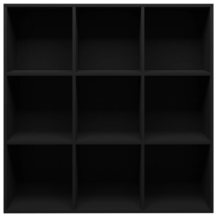 Book Cabinet Black 38.6"x11.8"x38.6"