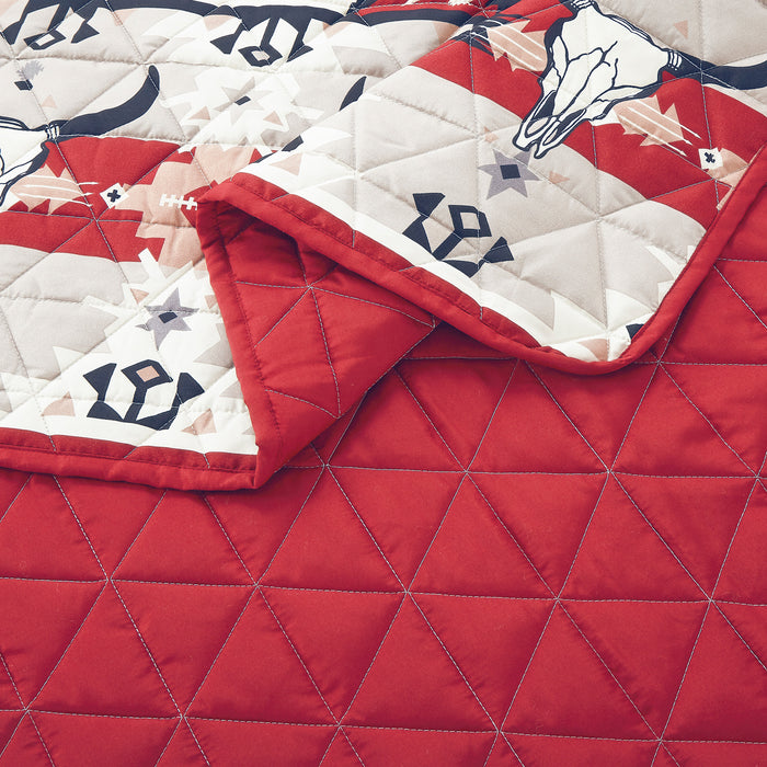 Mazhira 3 piece bedspread