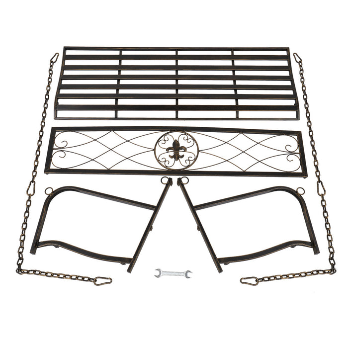 Double Seater Durable Metal Swing