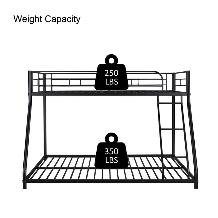 Twin over Full Metal Bunk Bed