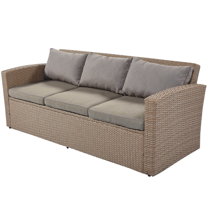 4-Piece Conversation Outdoor Patio Furniture Set