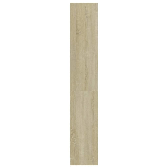 4-Tier Book Cabinet Sonoma Oak 31.5"x9.4"x55.9" Chipboard