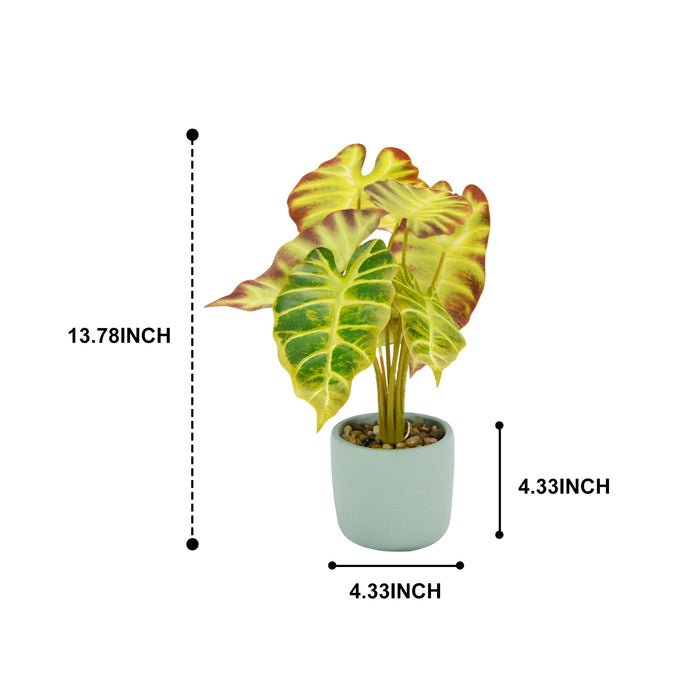 35-40cm Artificial Plants Bonsai Plant Flowers Potted Home Ornaments Table Office Decor