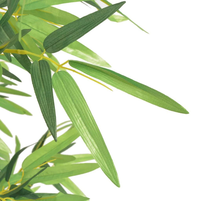 Artificial Bamboo Plant with Pot 47.2" Green