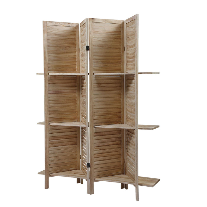Lover Screen Divider With Shelves.