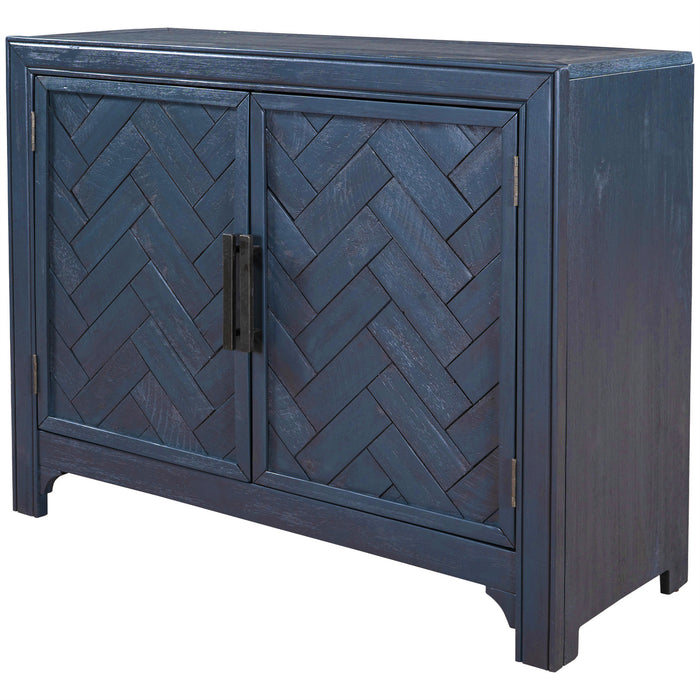 40'' Modern Console Table Sofa Table for Living Room with 2 Shelves