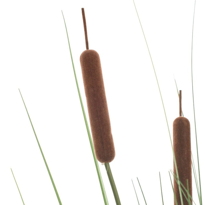 Artificial Grass Plant with Bulrush 47.2"