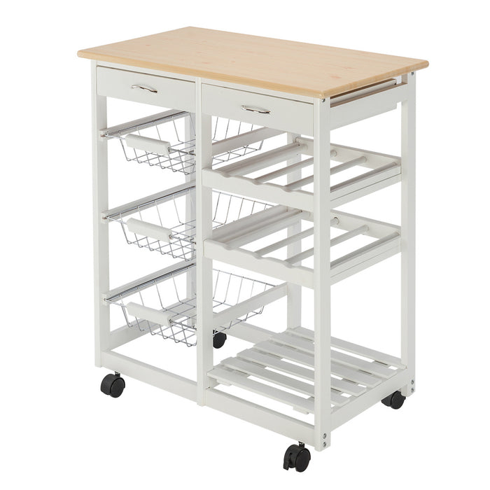 Classic Home Moving Kitchen Cart